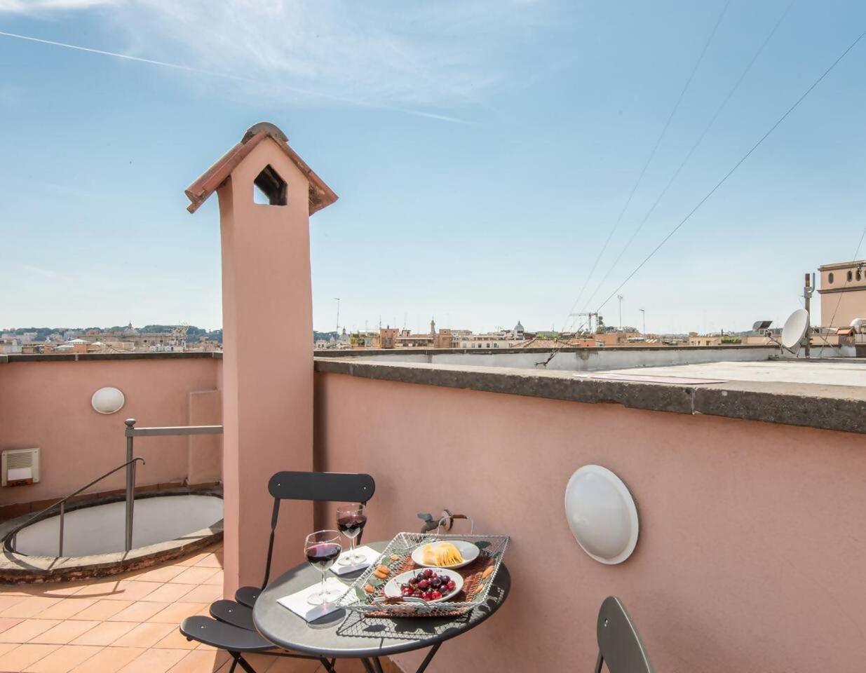 Apartament Trevi Luxury With Terrace Rzym Zewnętrze zdjęcie
