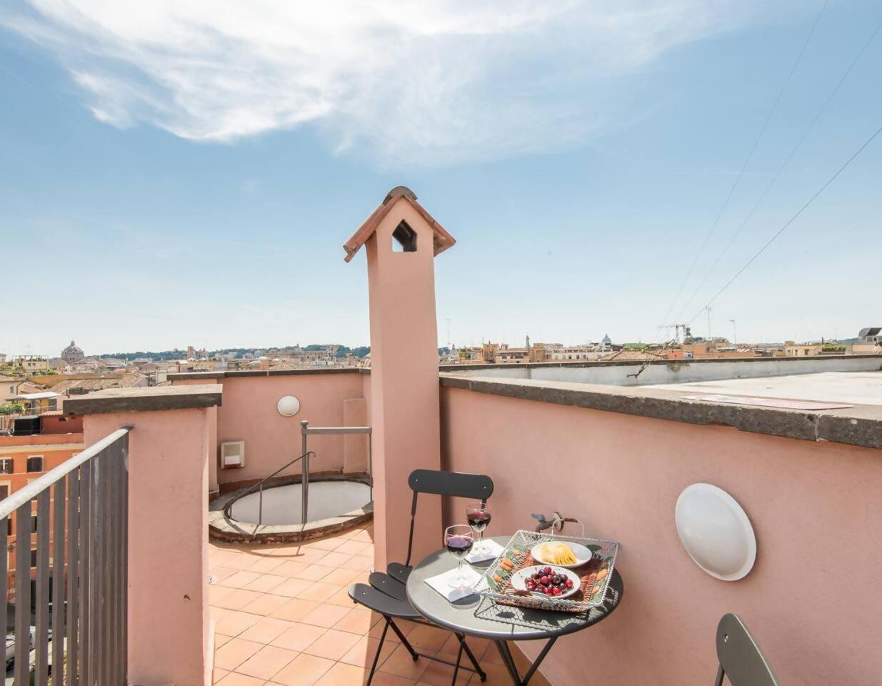 Apartament Trevi Luxury With Terrace Rzym Zewnętrze zdjęcie