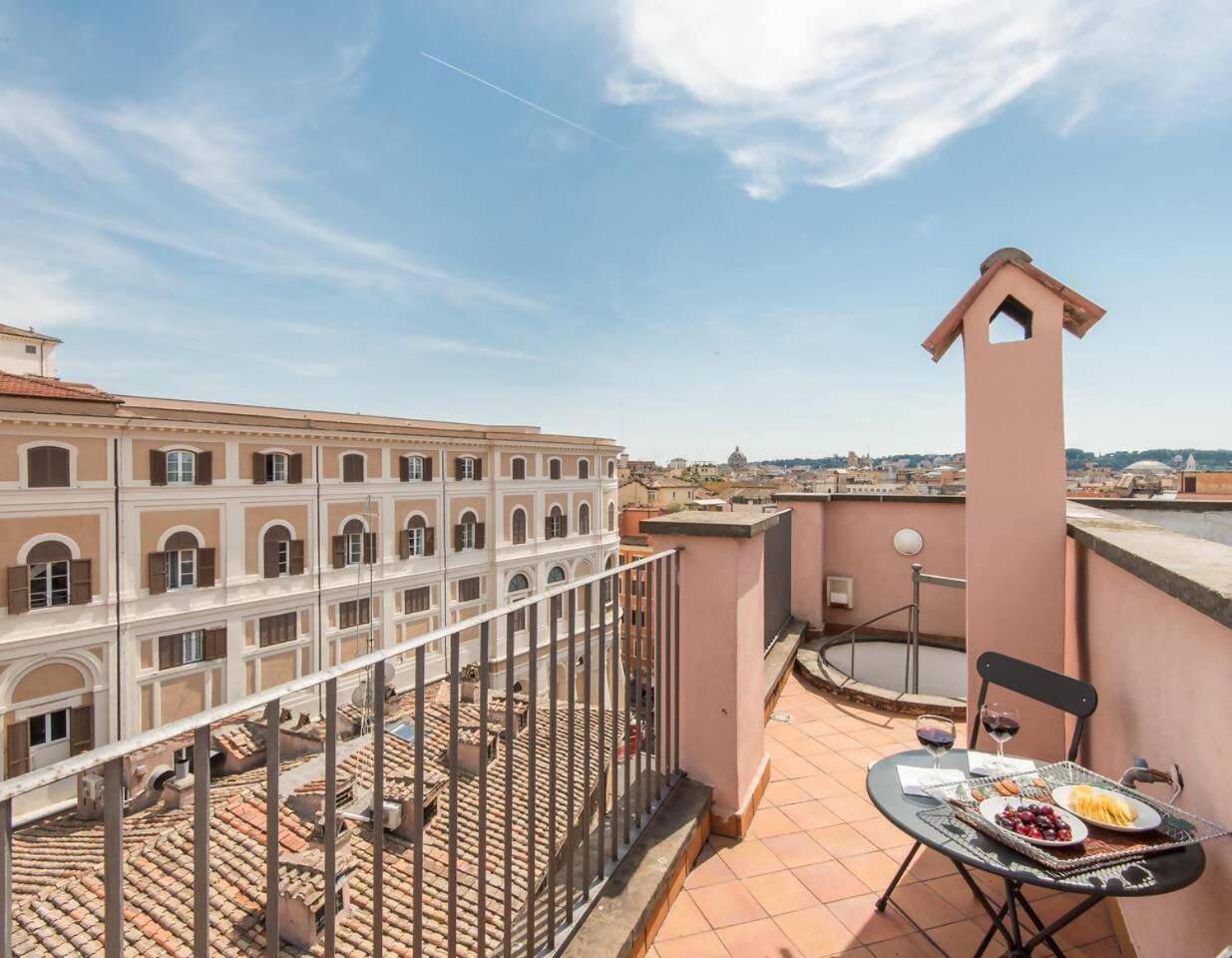 Apartament Trevi Luxury With Terrace Rzym Zewnętrze zdjęcie